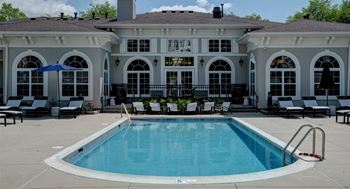 Pool at The MilTon Luxury Apartments, Vernon Hills, Illinois